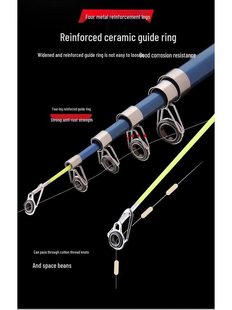 סט חכות פחמן קשיח במיוחד Daiwa Jinlong לדייג בים להטלות למרחק