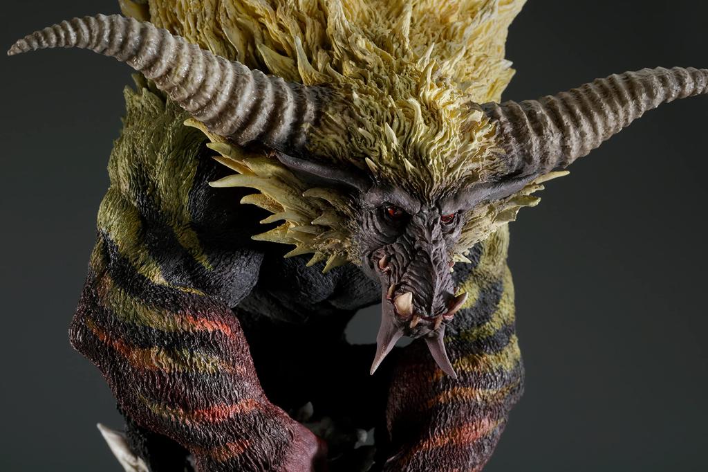 Capcom Monster Hunter Capcom Figure Builder Creator's Model Golden Lion Enraged Rajang Reprint Approx. H230 x W180mm