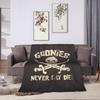 The Goonies Never Say Die  Super Soft Blankets  Camping Plush Throw Blanket Novelty Couch Chair Flannel Bedspread Sofa Bed Cover