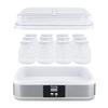 HKOENIG Yogurt Maker - ELY120 - Capacity 12 Pots of 160ml - Programmable Up To 15h - 15W