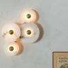 Nordic Luxury Marble Wall Lamp: Modern Design with Round Stone for Bedroom & Living Room