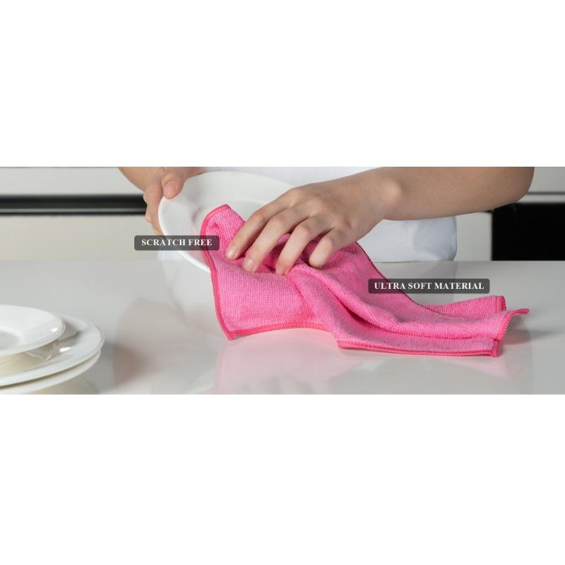 Household Cleaning Towel Set Thickened Plush Cleaning Cloths Wipe Table Wipe Car Multifunctional Wipes