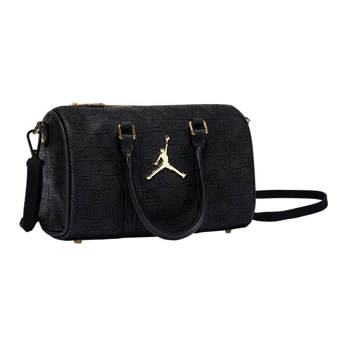 Jordan Monogram Series Checkerboard Gold Label Tote Bag Unisex bags Black JD2543016AD-001