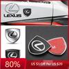 2026 Autocollants Intérieurs Chauds Style de Voiture Logo Carrosserie de Voiture Garde-boue Autocollants Décoration Pour LX600 LX470 RX IS GX460 GX UX250h GX47