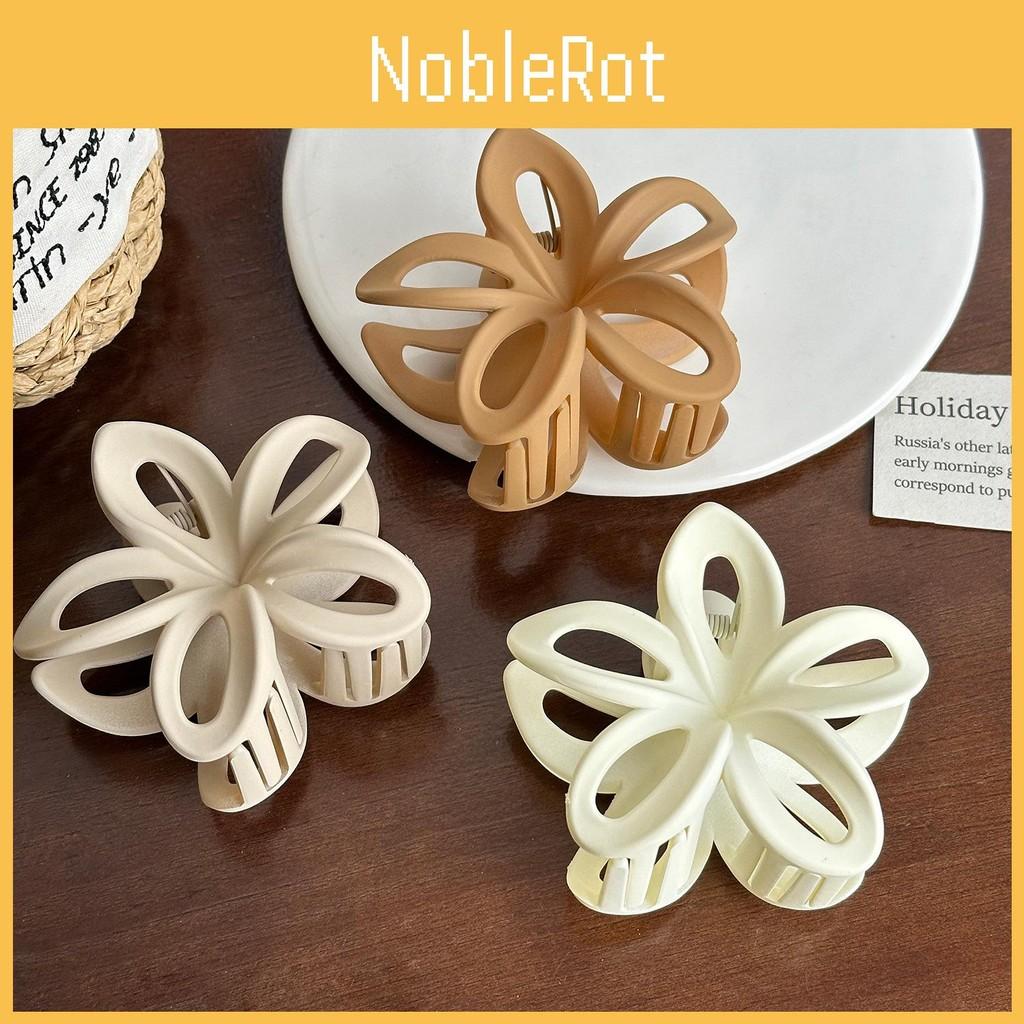 Versatile Flower Egg Hair Claw Clip In Multiple Colors For Effortless Styling And Fashion