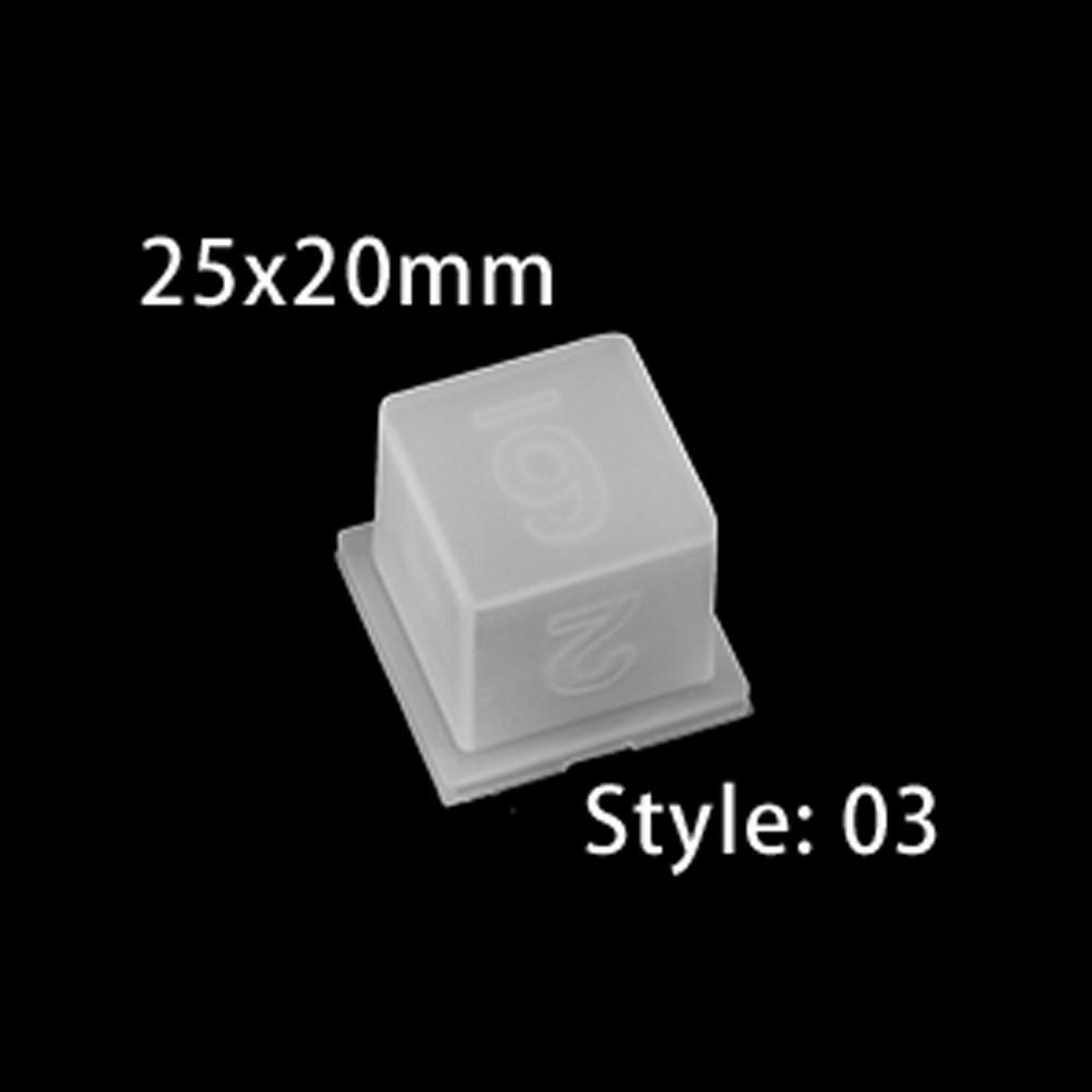 19 tvarů nepravidelných kostek formy na epoxidovou pryskyřici kostky formy na pryskyřici se sušenými květinami silikonová forma výroba DIY pro digitální hru s více specifikacemi