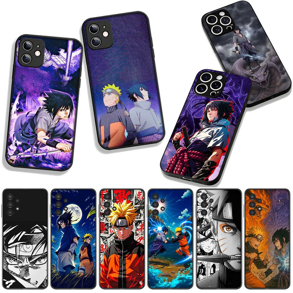 for Xiaomi Redmi Note 14 12 13 ProPlus A4 A3 Pro Plus 12C 13C 14C 5G Phone Cover Case Sasuke Uchiha Narutos Casing