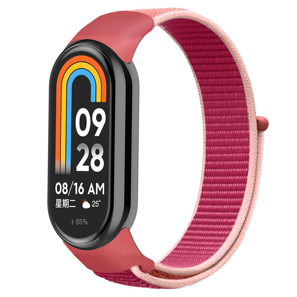 Nylon Loop For Xiaomi Mi Band 10/9/8 Bracelet NFC Breathable Bracelet Wristband Correa Sport Watchband for Mi band 8/9/10 Strap