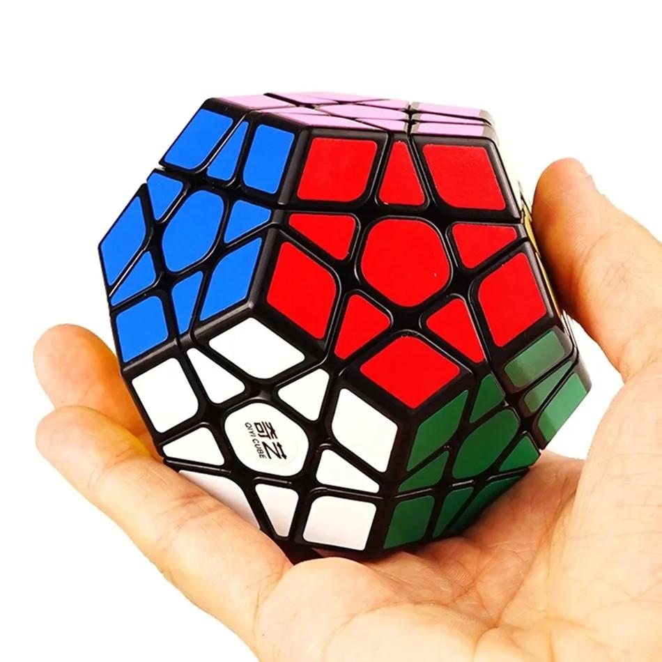 QiYi Qiheng/W/S/S2/M Megaminx Cubes 3x3 2x2 Dodecahedron Profession Speed Cube 12 Face Educational Puzzle Cubo Magico Toys Gifts