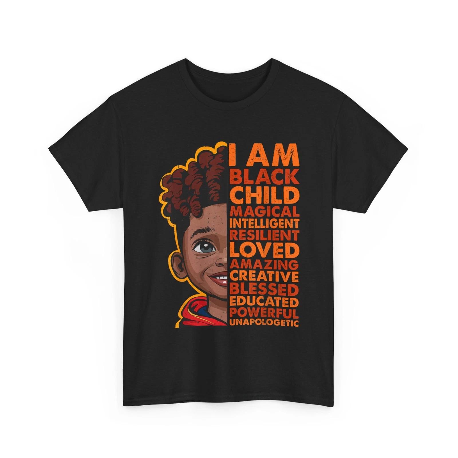 I am Black History Month T-Shirt, African American Roots T-Shirt 4XL