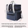 Layer Practical Double Insulated Lunch Bag With Oxford Material Outdoor For
