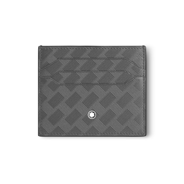 

Montblanc Style 3.0 Series Hexagonal Pattern Six Card Slot Leather Card Holder Men card holders Elegant-Gray 131769 Gift Set(Basic Set+Box+Shopping Bag)