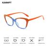 Vintage Cat Eye Women Eyeglasses Simple Multicolor Rim Blue Light Blocking Spectacles New Trendy Ins Brand Design Eyewear