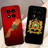 Morocco Flag Soft Phone Case for Xiaomi Redmi Note 12 13 14 15 Pro Plus 11 12S 11S 11T 10 4G Black Cover Back Shell