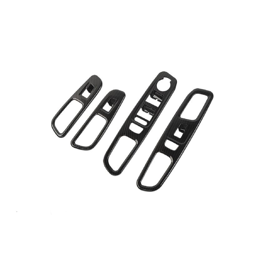 for Jeep Renegade 2016 2017 2018    2022 Window Lift Button Panel Decoration Cover Trim Car Interior Accessory
