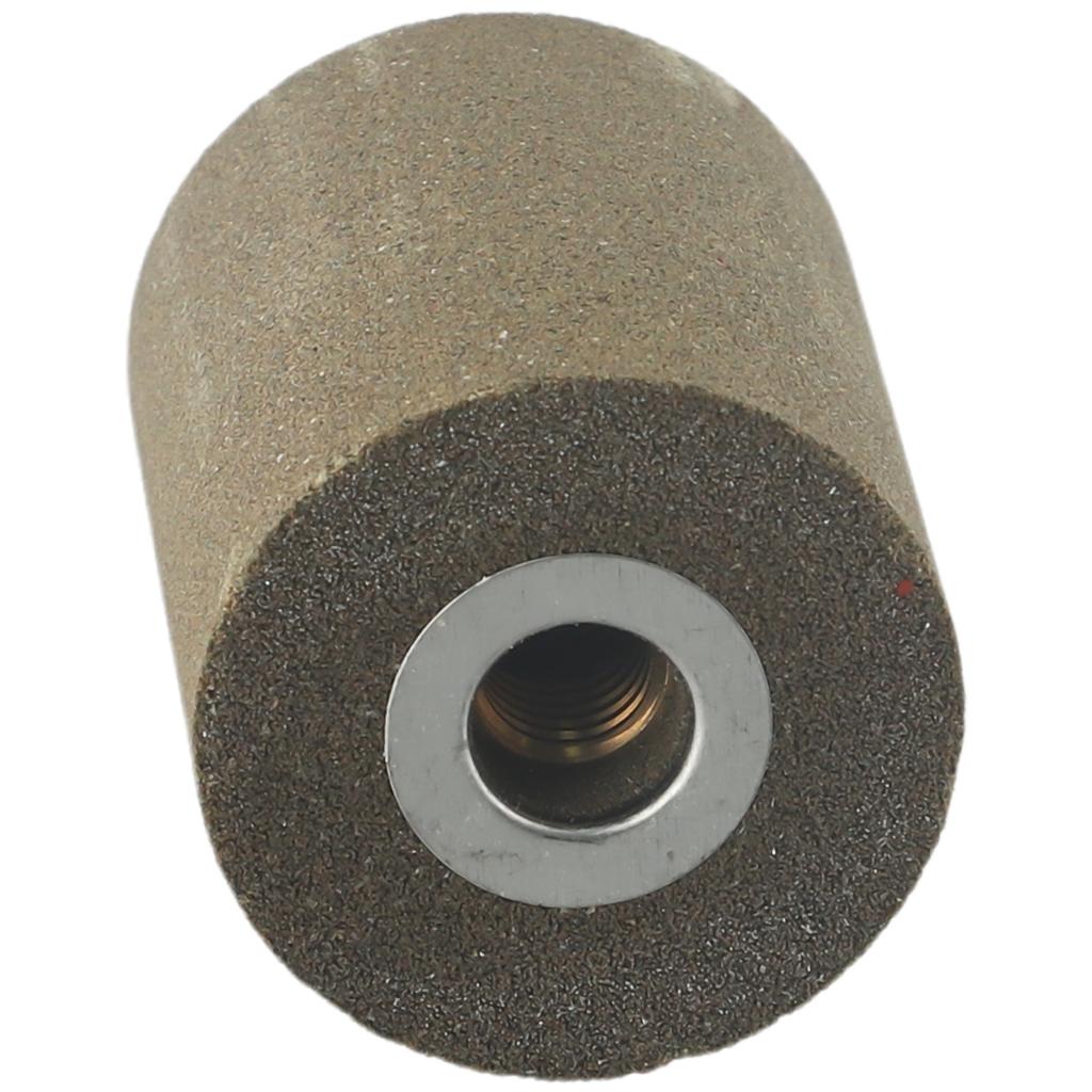 1 Stück Zylindrische Diamantschleifscheibe M10-Gewinde Polierkopf Schleifscheibe 50/100/200 Körnung für Winkelschleifer Typ 100