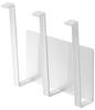 Yamazaki Magnet Glass and Bottle Holder Tower Floating Storage White W13.5 X D6.5 X H14cm Easy Installation 5136