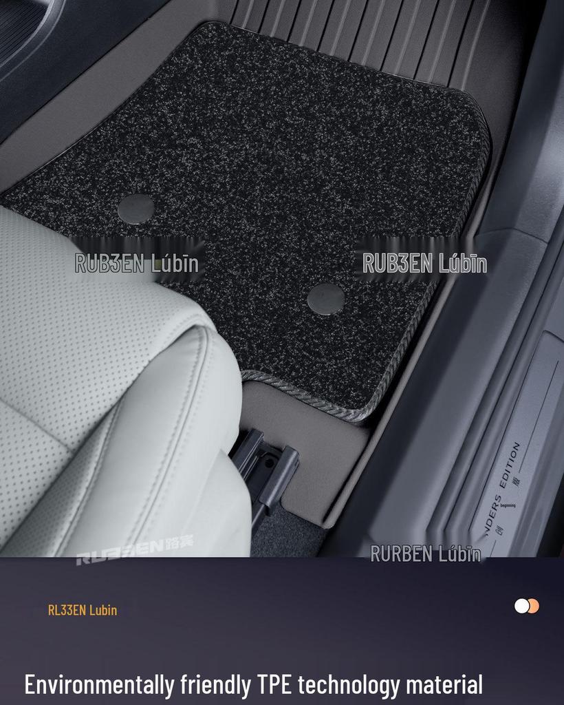 Waterproof TPE Floor Mats for Galaxy M9: Full Coverage & Starry Sky Design