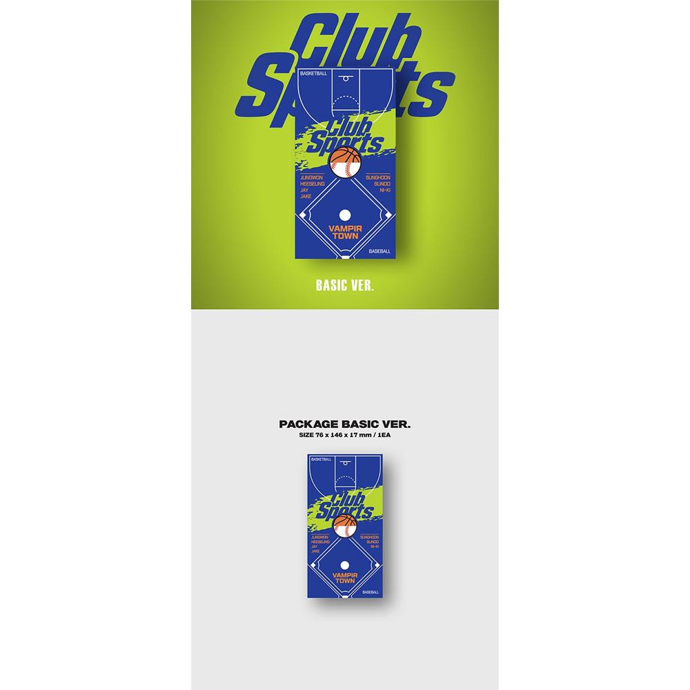 ENHYPEN [Colección de Tarjetas de Cupón ENHYPEN WORLD] CLUB SPORTS BASIC ver.