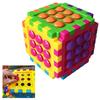 Large Bead Building Blocks Cube Toy Large Particle For Kids Educational Color Sorting