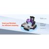 SucceBuy Mattress Vacuum Cleaner w/ 18Kpa Powerful Suction Dual Dust Bin HEPA Filter & Heating Ultrasound Handheld for Bed Sofa