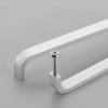 Silver Furniture Handle 64mm/96mm/128mm Door Knobs Door Cabinet Straight Handle  Kitchen