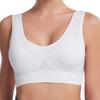 Plus Size Wireless Hollow Mesh Breathable Women Sports Bra For Yoga