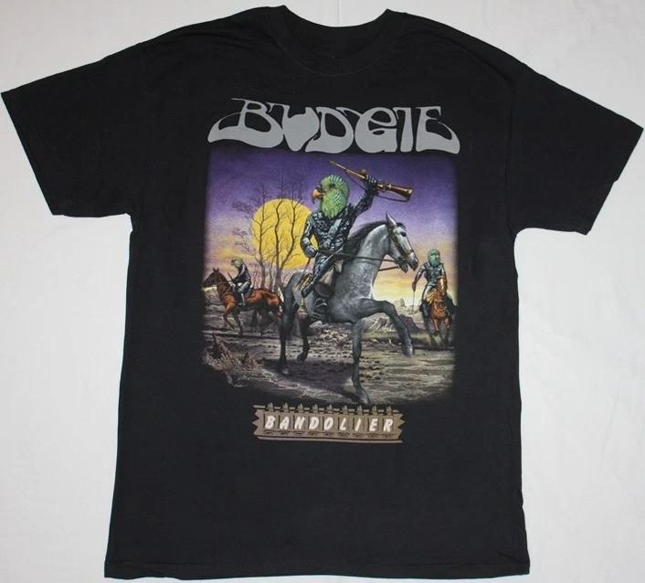 Budgie band Banddlie Album Black Unisex Tshirt Unisex T-Shirt XXL