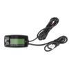 Termometro LCD a Canale Indicatore Temperatura Motore Display Digitale con Retroilluminazione Verde per Moto Barca ATV Termometro