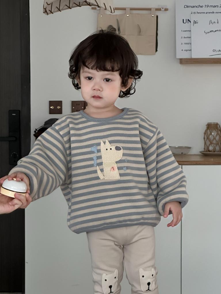 [Warm thickened top] New winter baby clothes children's autumn and winter boys' fleece sweater