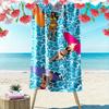 Surfing Women On Blue Waves A Must-have Beach Towel for Beach Travel