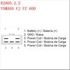 “2005.2.2 Compatible with Yamaha FJ, FZ 600, FZS 600 Fazer, SR 500, SP.”