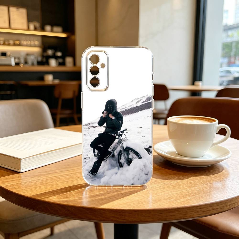 Singer C-Cris M J Phone Case Transparent Silicone Soft For SamsungA10,12,20,21S,30,31,40,50,51,52,70,71