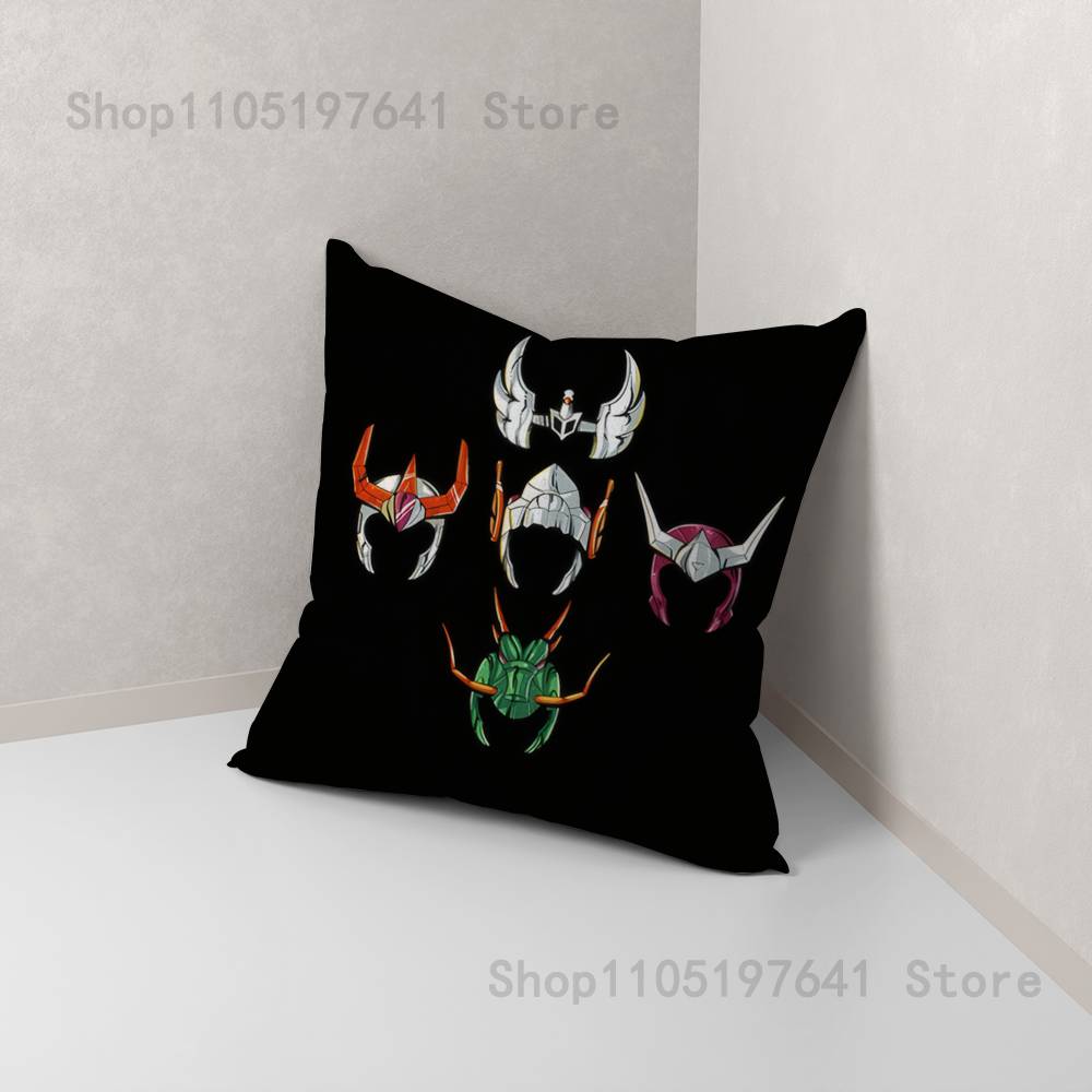 Saint Seiya Virgo Shaka Pillow Case Cute Cartoon Anime peripheralsBedroom Sofa Decorative Cushion Cover Soft Cushion Cover