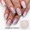 Mermaid Powder Nail Art Glitter Shimmer Mirror Pigment Aurora Pearl Dust Dip Chrome Nails Manicure DIY Set Decoration