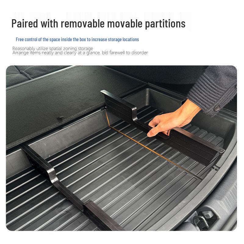 Qin L-EV Electric Tailgate Organizer: Trunk Bed Box Accessories