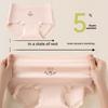 Ladies Spring Bear Cotton Soft Antibacterial Extended Crotch Trackless Underwear