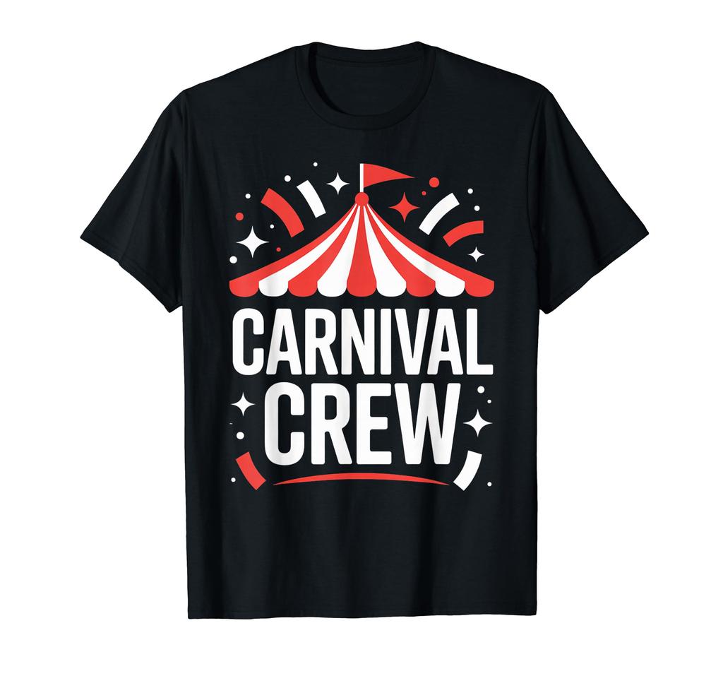 Carnival Crew Group Outfit Circus Party Squad Matching T-Shirt