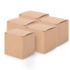 50PCS Brown Boxes With Lids Candy Box Wrapping Supplies Kraft Paper Box  Crafting