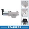 Ventil volnoběžného vzduchu pro Nissan Frontier 1998-2004 pro Nissan Xterra 2000-2004 Nahrazuje č. 237813S510 IACV Volnoběžný motor Ventil volnoběžného vzduchu