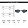 Sportliche Novelty-Sonnenbrille Für Shows, Bühne Und Tägliches Tragen Einzigartiges Kostümzubehör Modernes Outfit Foto-Requisiten