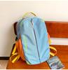 Schoolbag Japanese ins new high-value fresh contrasting backpack female students lightweight outdoor sports large-capacity backpack