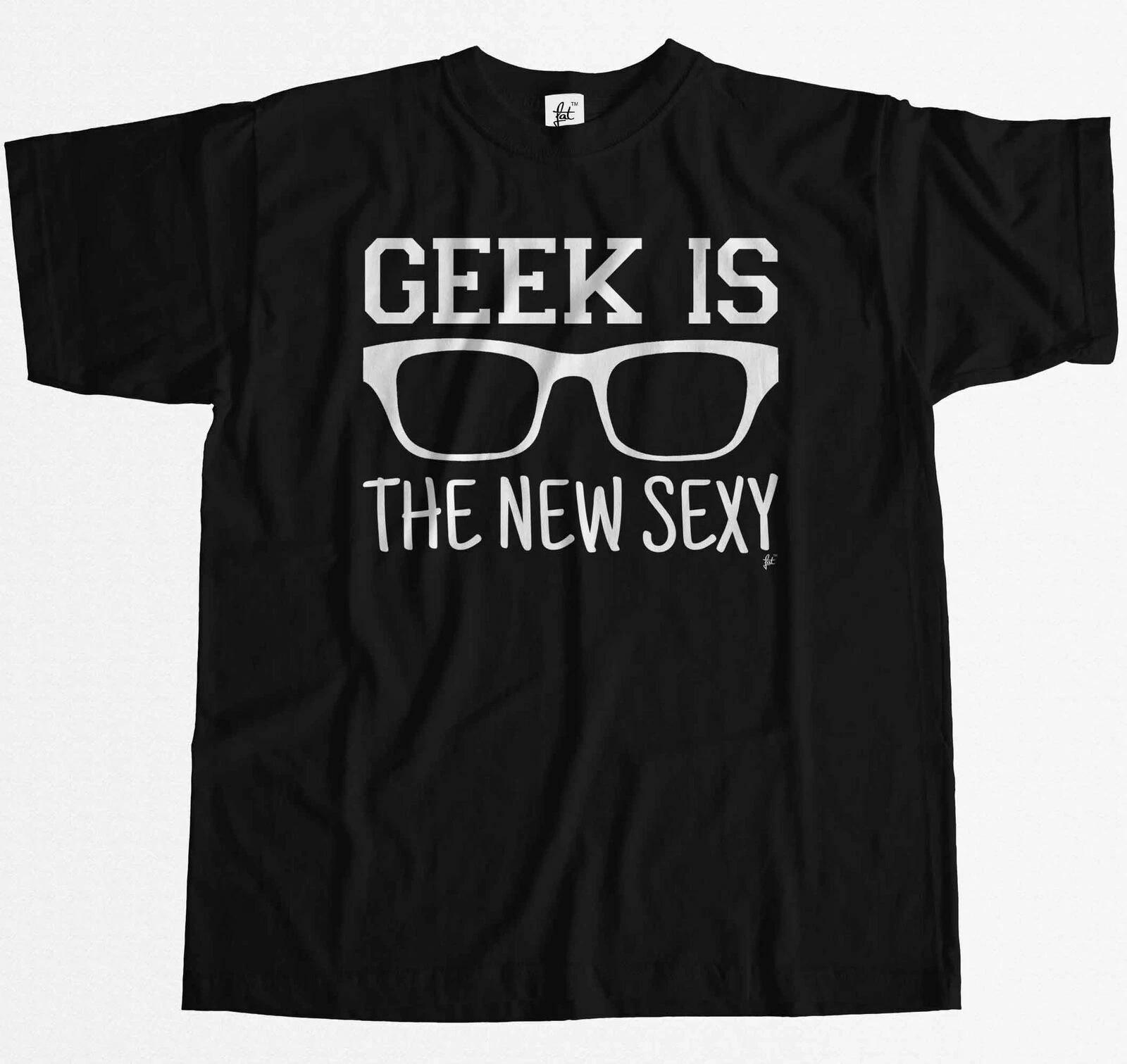 Brill Hipster - Geek Is The New Sexy Mens T-Shirt XXXXL