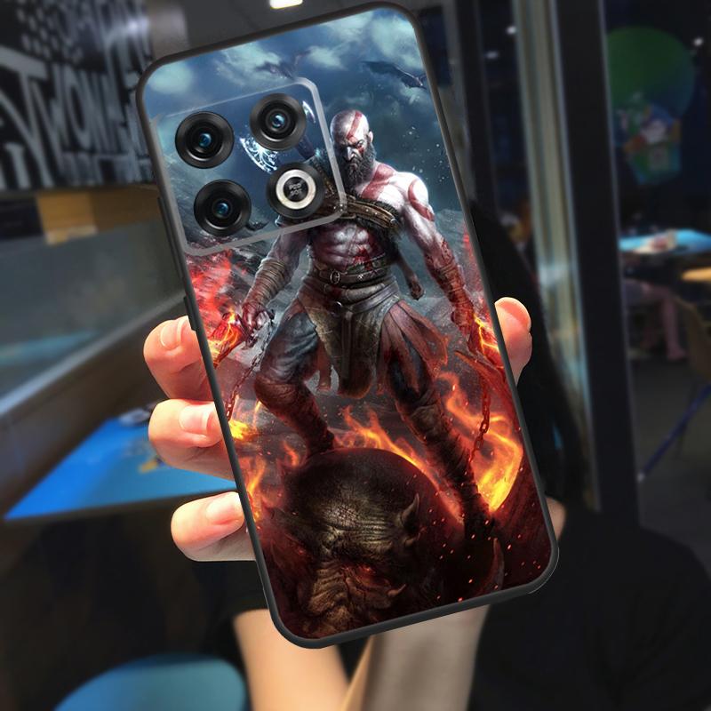 God of War Game Funda For Oneplus 8T 10T 9R 9RT Ace 8 9 10 Pro Case For Oneplus Nord 2T N10 N20 CE 2 Lite