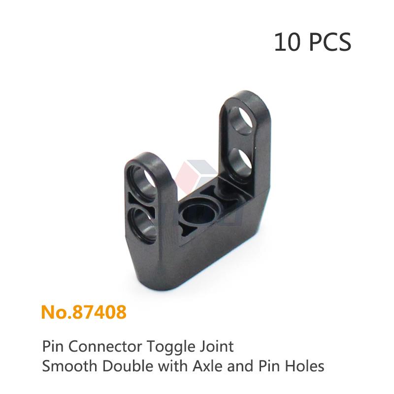 Technical Driving Ring Universal Joint Axle and Pin Connector with Holes Blocks MOC High-Tech Building Bricks Toy Replace Parts