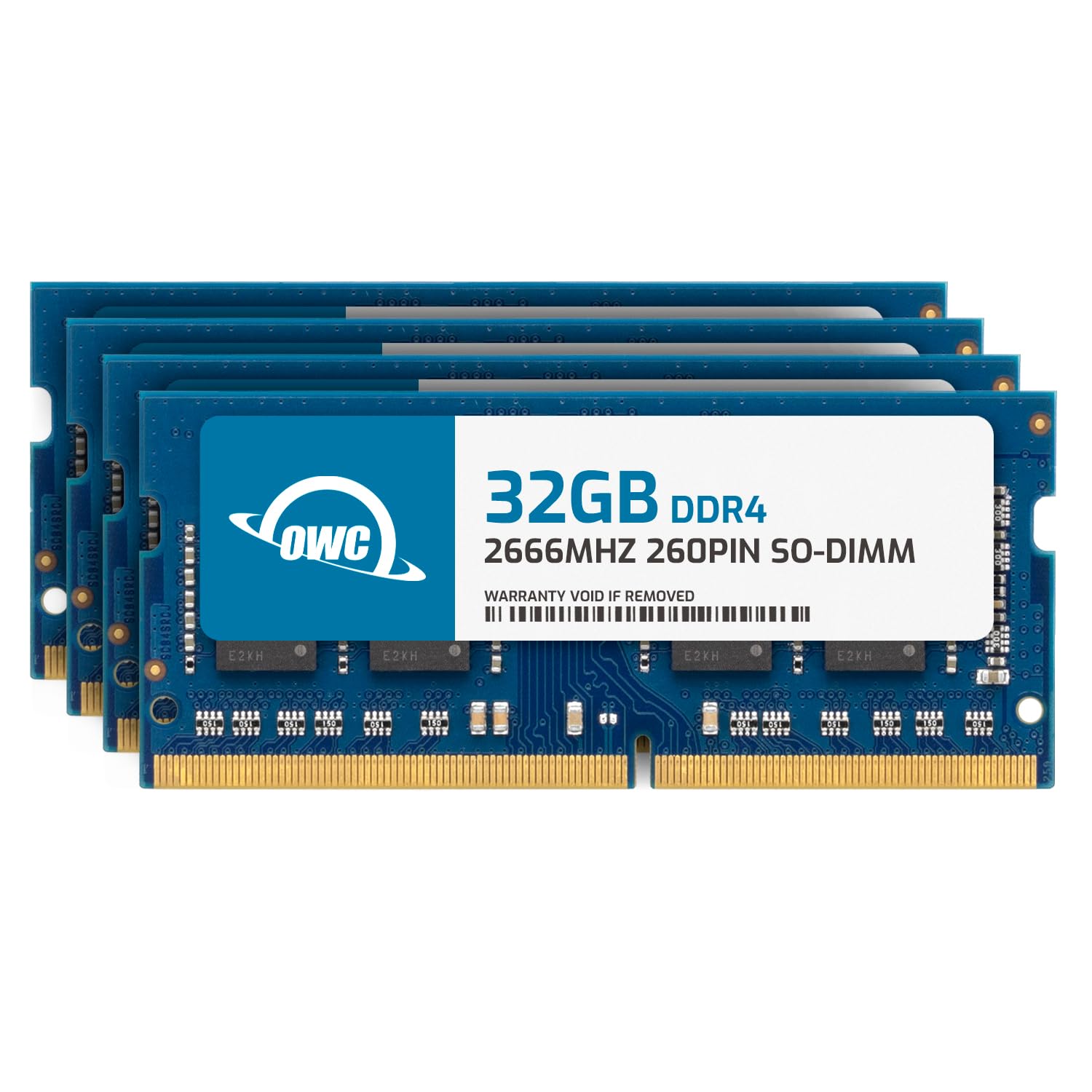 

from OWC 128GB x 2666MHz DDR4 Memory Upgrade Compatible 2019 iMac PC Laptops [Direct OWC] (4 32GB) PC4-21300 SO-DIMM 260-pin (OWC2666DR4S128S) with