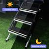 4er-Pack Camper Teppich-Set Rutschfest Wohnmobil Treppenstufenbezüge Reflektierende Wohnmobil Stufenteppiche für Outdoor-Abenteuer