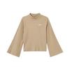 (WMNS) Sportswear Ribbed Knit High Collar Long Sleeves Knit Long Sleeves Yellow Women's DM6400-200