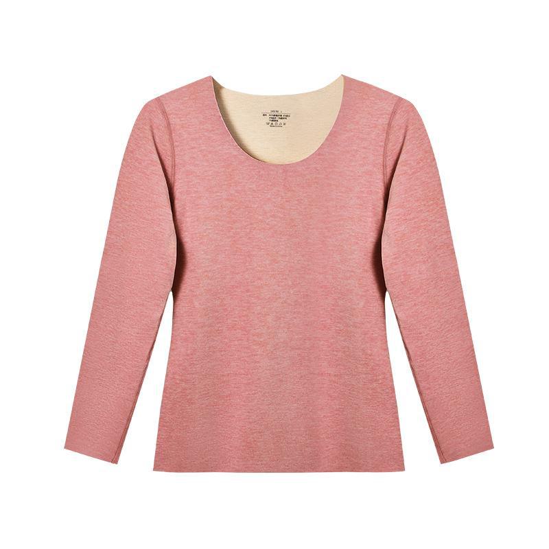 

Бесшовное женское термобелье - Плюс бархатный толстый, осенне-зимний шерстяной базовый слой