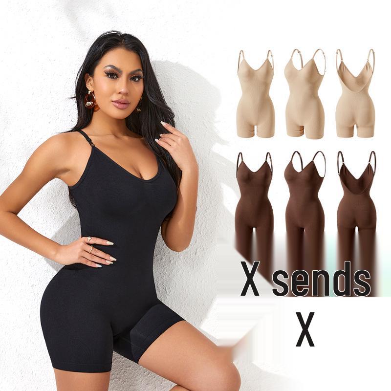 Women's Plus Size Backless Body Shaper - Sexy Tight Waist Shaping Underwear